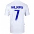 Camisola França Antoine Griezmann 7 Equipamento Segundo Euro 2020 Manga Curta